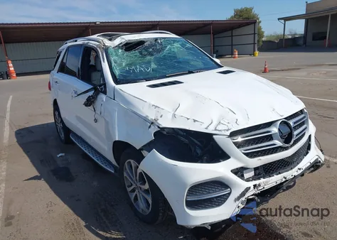 2017 Mercedes-Benz Gle 350 4Matic из США, поврежденный, VIN 4JGDA5HB1HA980888